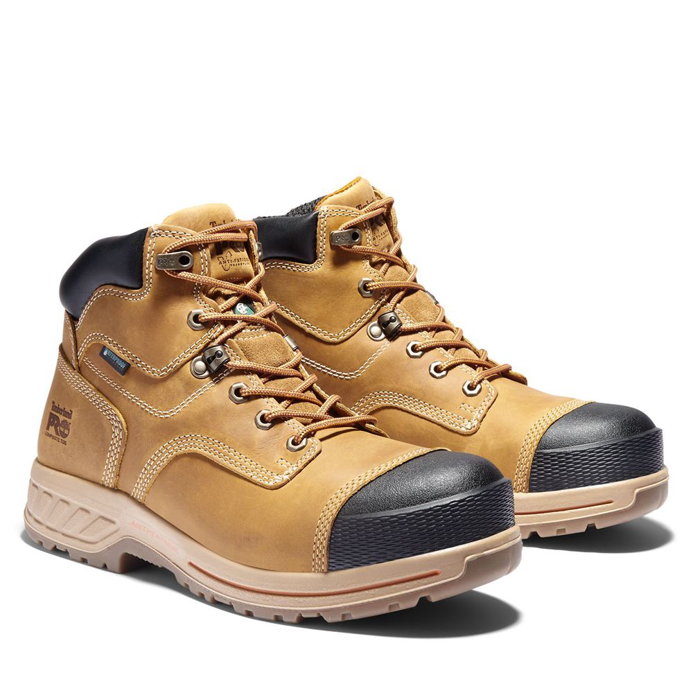 Bocanci De Muncă Timberland Barbati Maro/Negrii - Pro® Endurance Hd 6\" Comp Toe - Romania - DNHBQO21